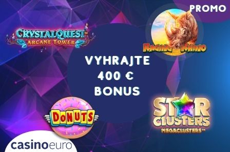 400 € bonus v CasinoEuro