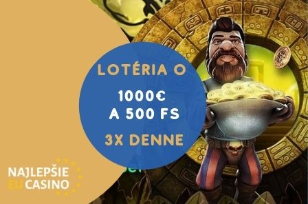 Greenspin loteria o 1000 EUR