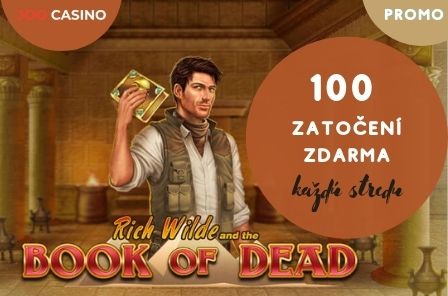 100 zatoceni zdarma_Book of dead